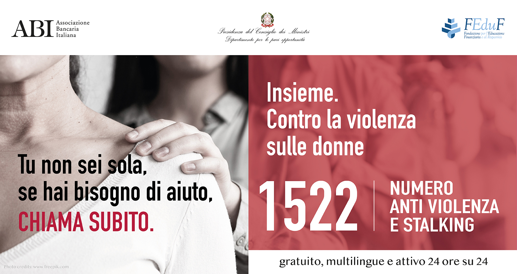 Campagna di sensibilizzazione  contro la violenza sulle donne